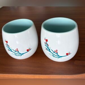 DAVIDsTEA David’s Tea birds and berries bubble tea cup (set of 2)